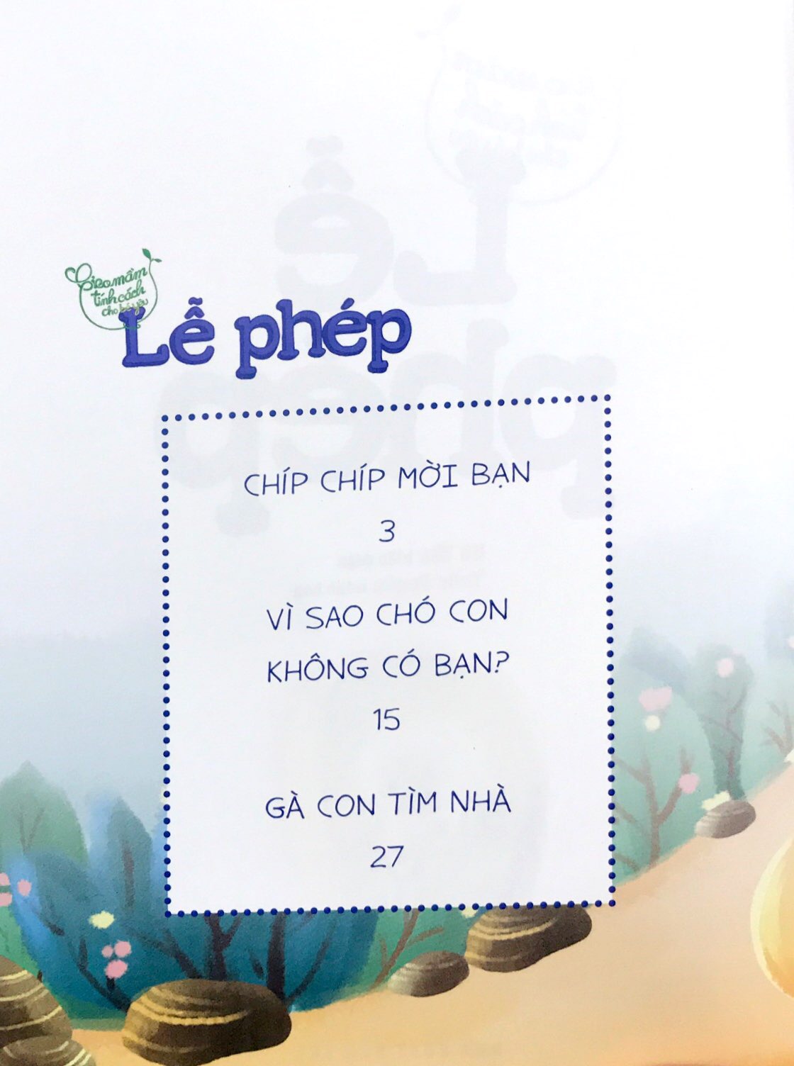 gieo mầm tính cách cho bé yêu - lễ phép (tái bản 2022) - Ảnh 2