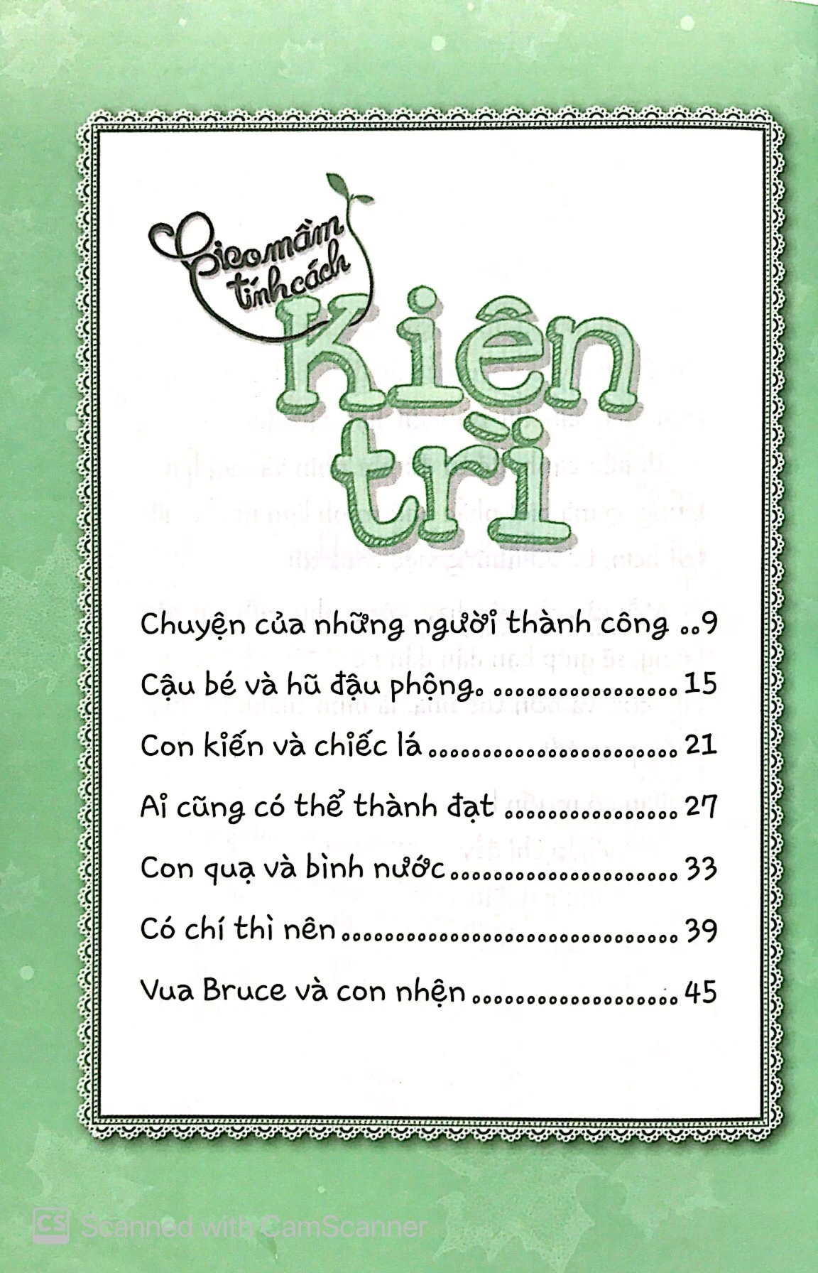 gieo mầm tính cách - kiên trì (tái bản 2019) - Ảnh 2