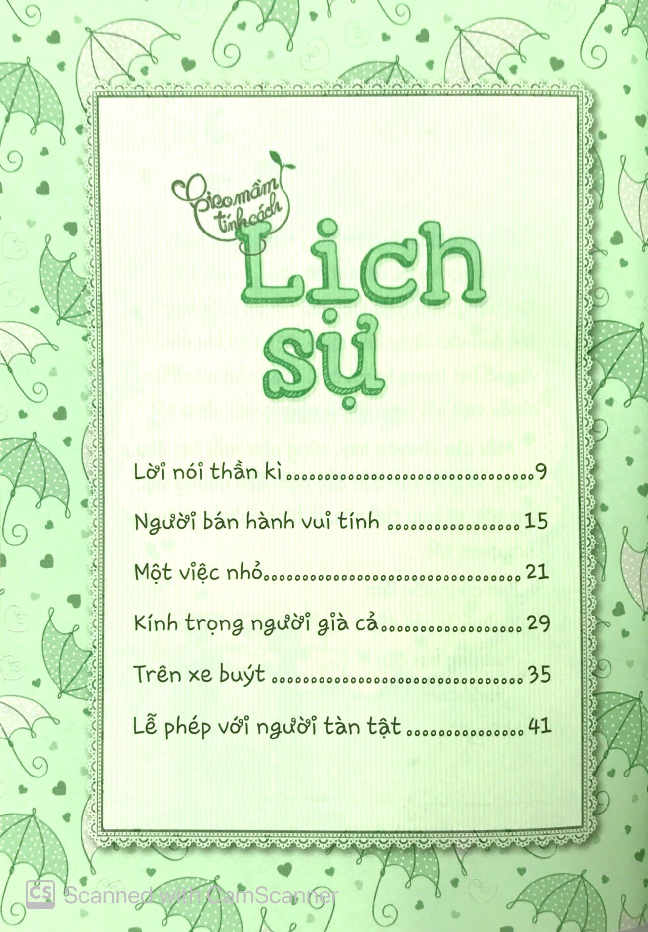 gieo mầm tính cách - lịch sự (tái bản 2019) - Ảnh 3