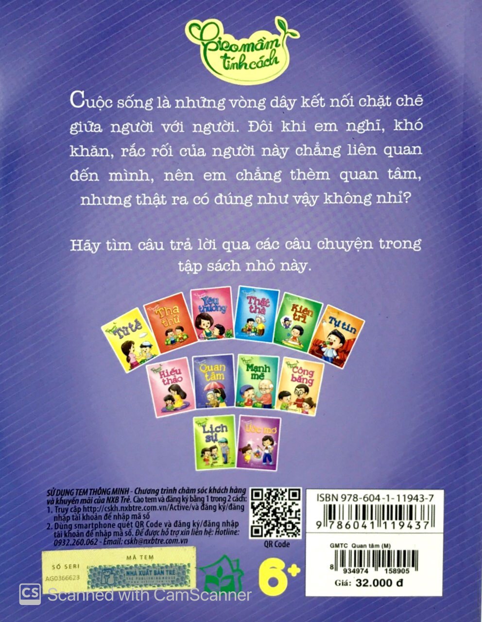 gieo mầm tính cách - quan tâm (tái bản 2019) - Ảnh 9