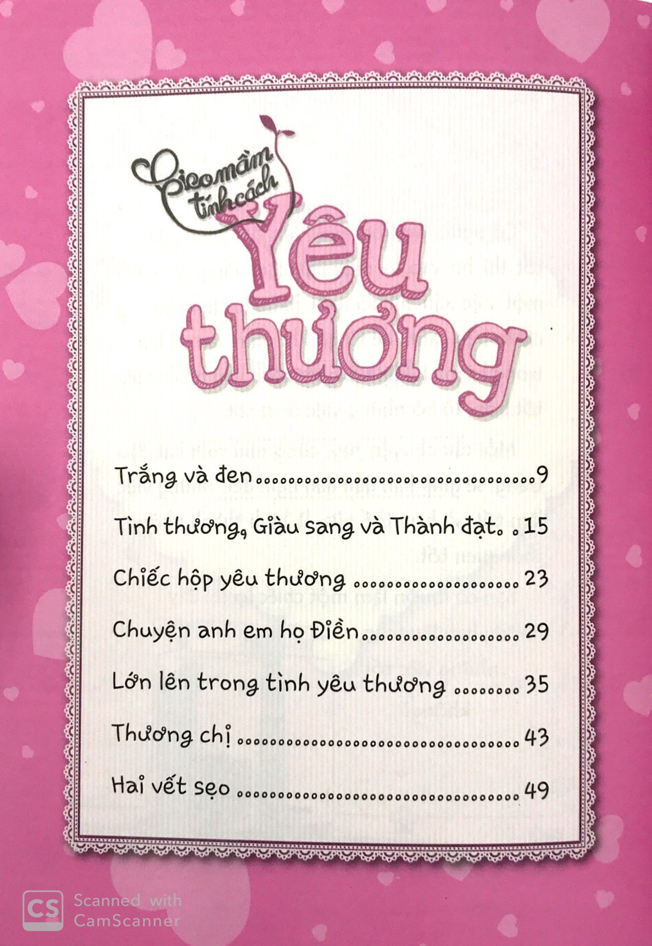 gieo mầm tính cách - yêu thương (tái bản 2019) - Ảnh 3