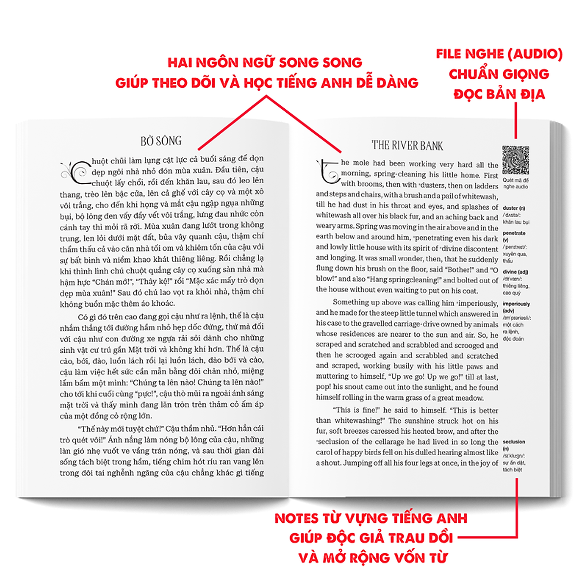 gió đùa trong liễu - the wind in the willows - song ngữ việt-anh - Ảnh 3