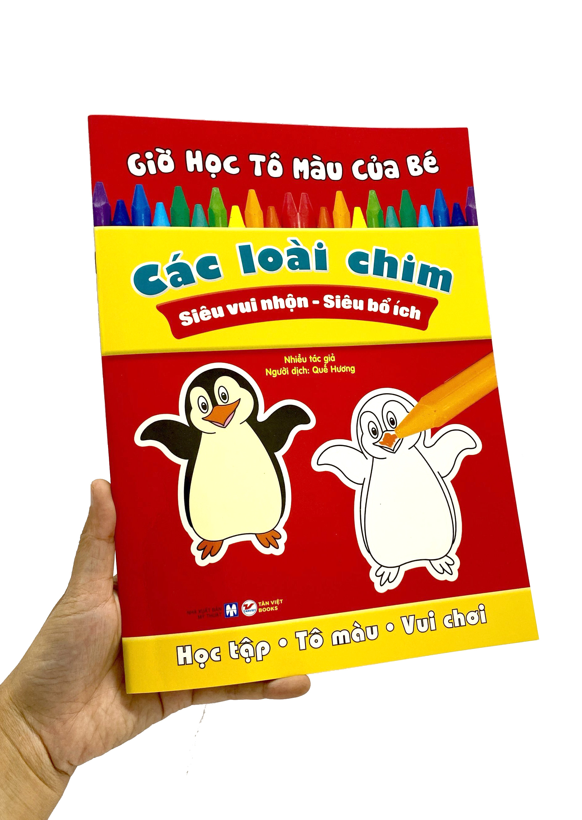 giờ học tô màu của bé - các loài chim (siêu nhân vui nhộn - siêu bổ ích) - Ảnh 7