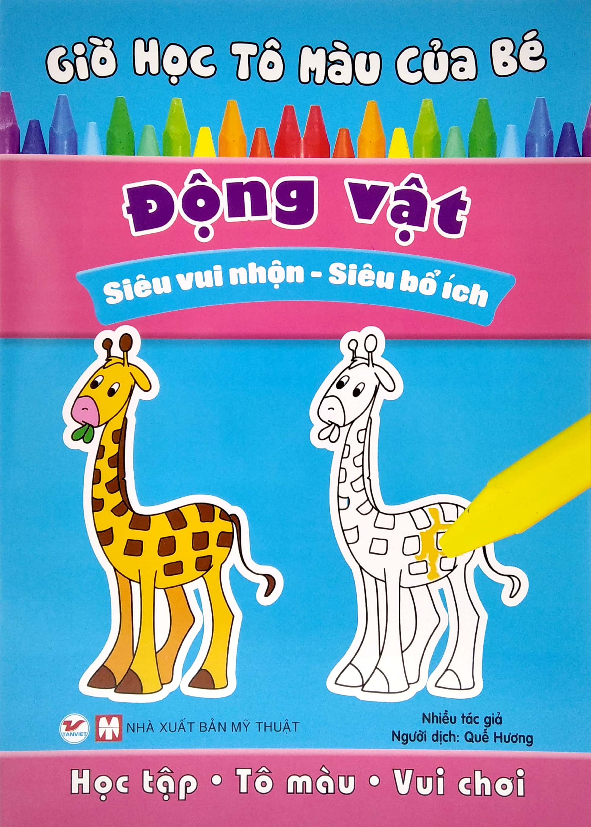 giờ học tô màu của bé - động vật (siêu vui nhộn - siêu bổ ích) - Ảnh 2