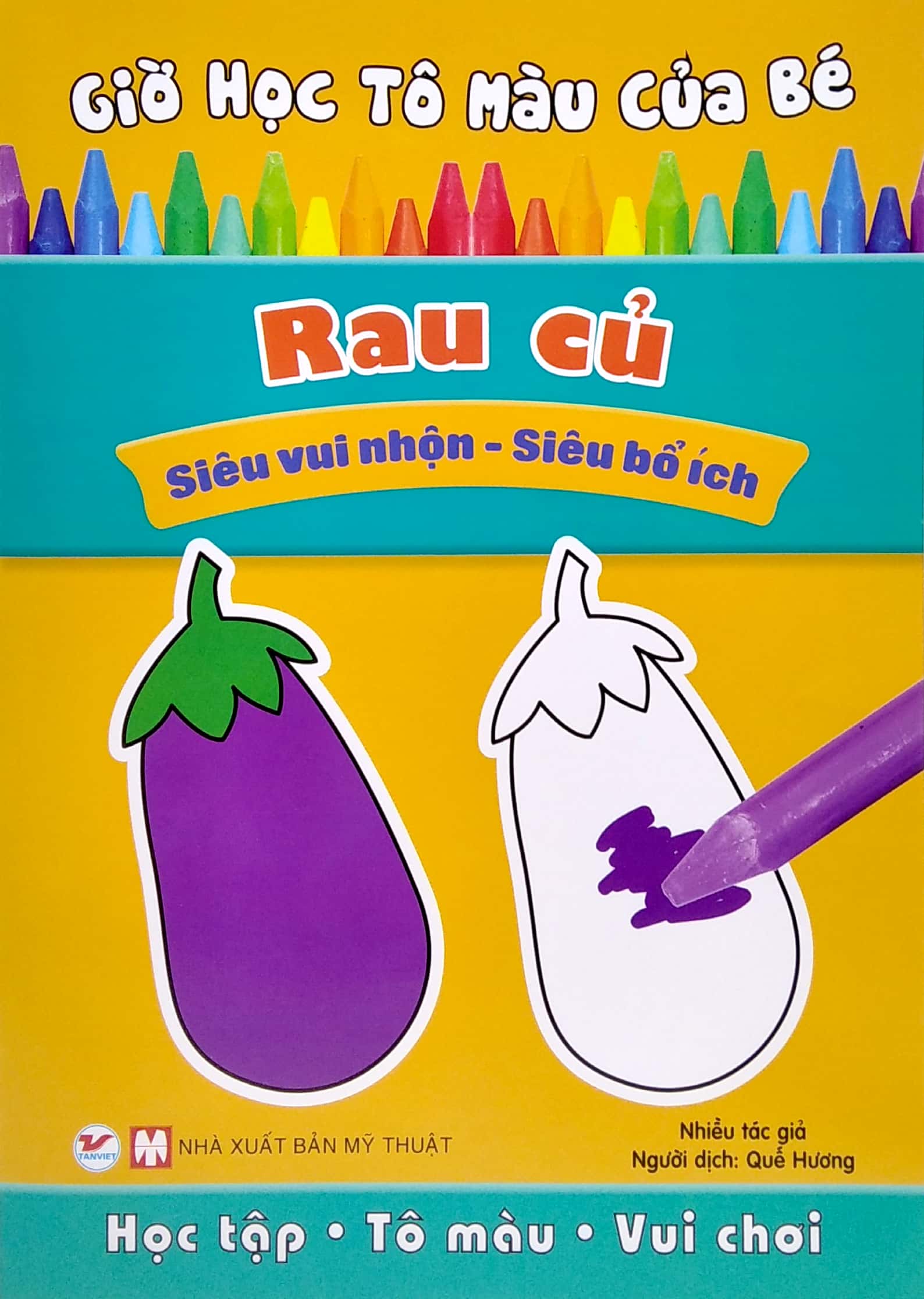 giờ học tô màu của bé - rau củ (siêu vui nhộn - siêu bổ ích) - Ảnh 2