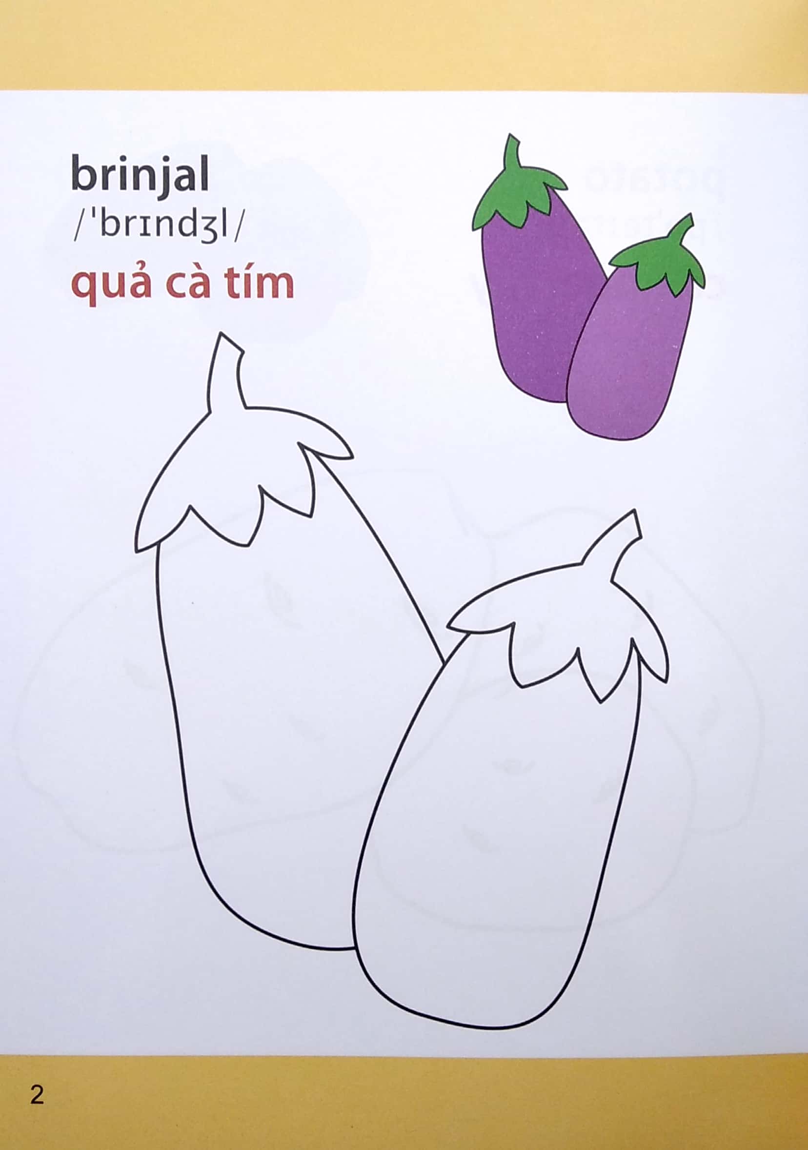 giờ học tô màu của bé - rau củ (siêu vui nhộn - siêu bổ ích) - Ảnh 4