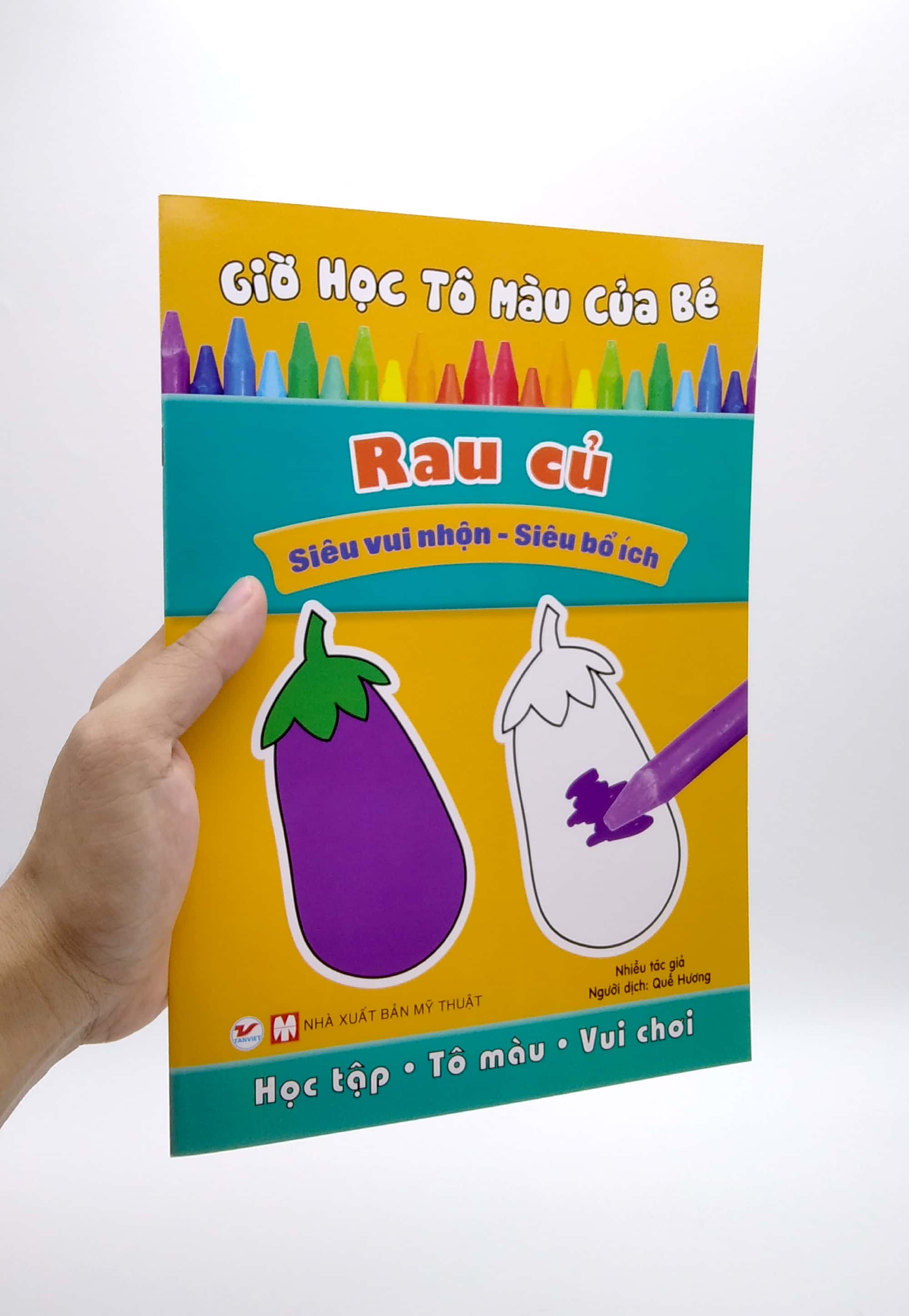 giờ học tô màu của bé - rau củ (siêu vui nhộn - siêu bổ ích) - Ảnh 7