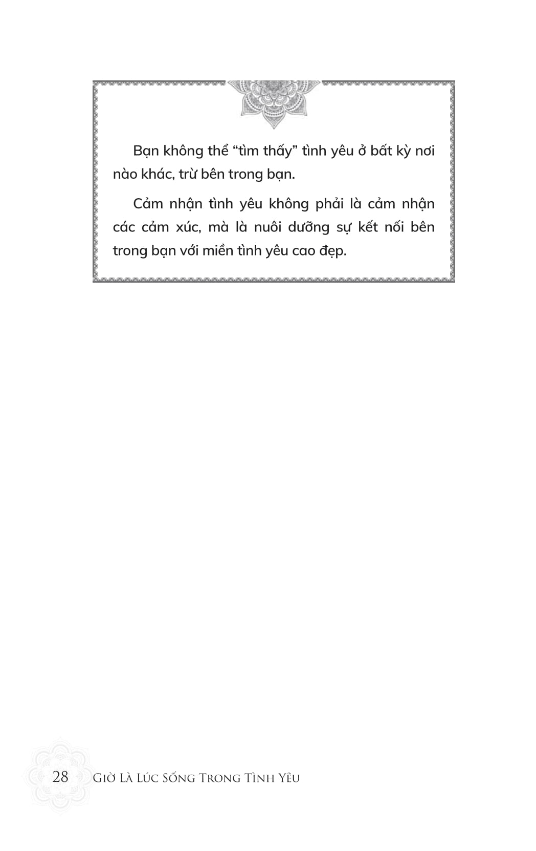 giờ là lúc sống trong tình yêu - Ảnh 18