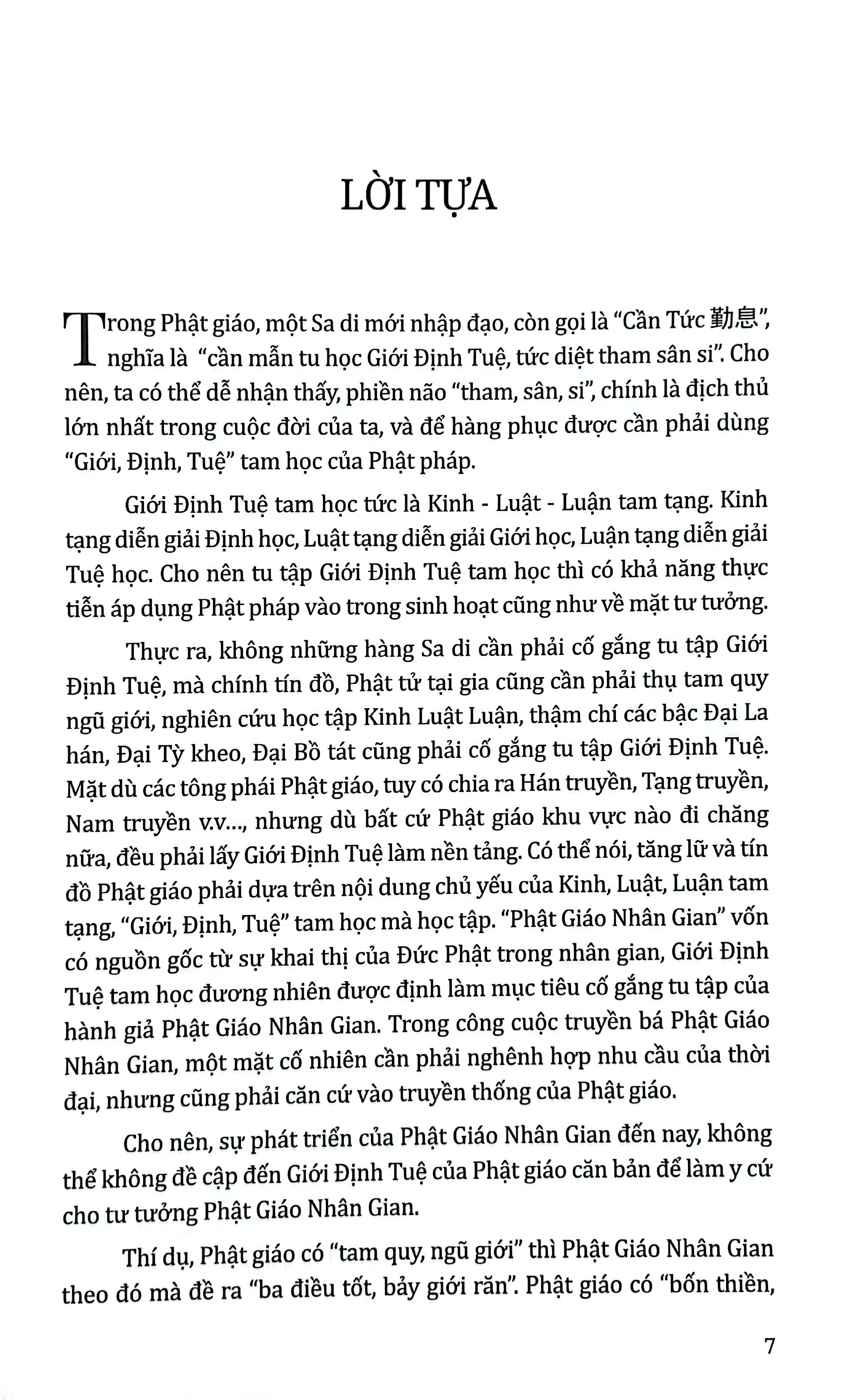 giới định tuệ trong phật giáo nhân gian - Ảnh 4