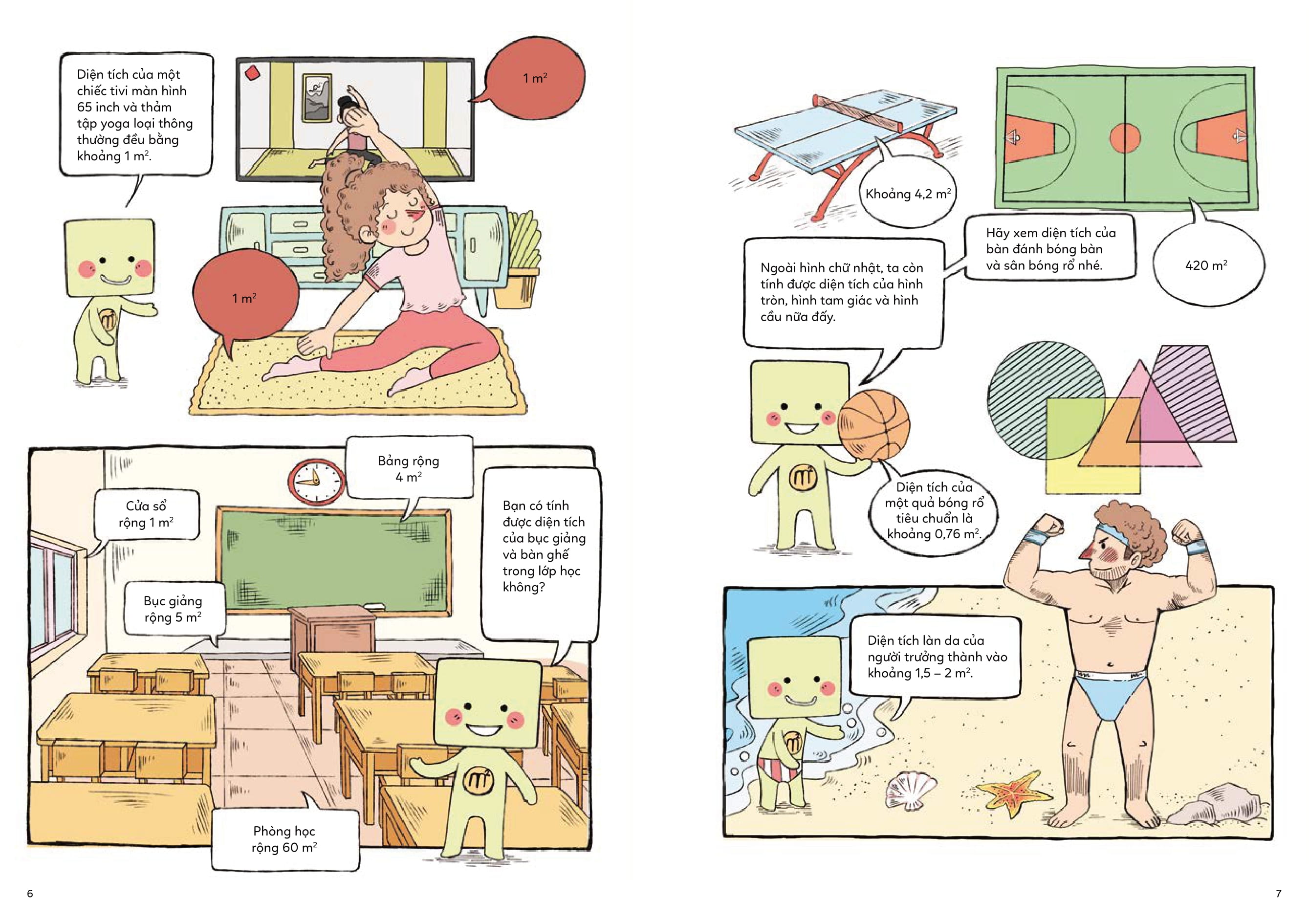 giỏi đo lường, giỏi toán học - 1 mét vuông rộng bao nhiêu? - Ảnh 5