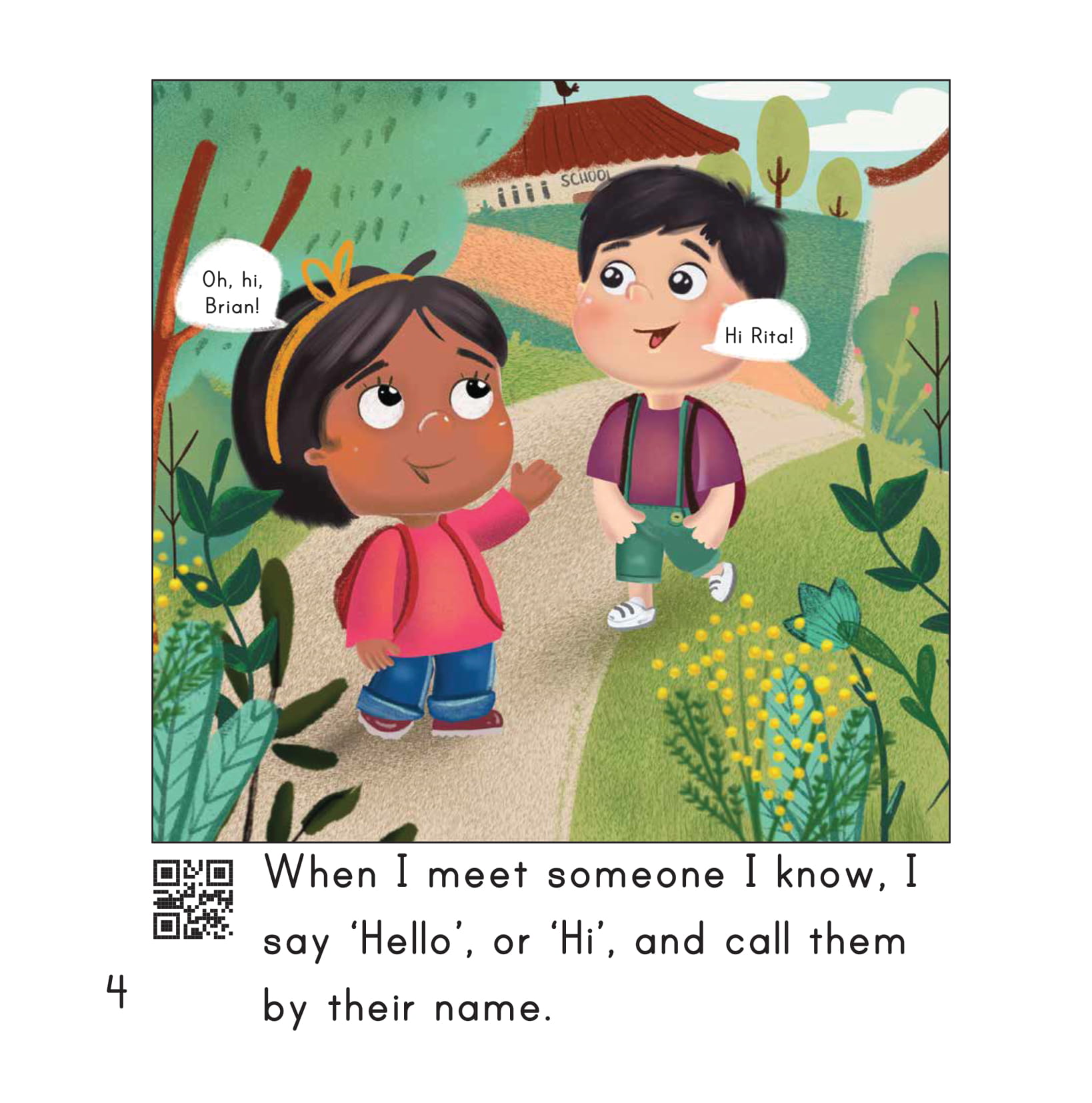 giỏi tiếng anh - vui ứng xử - being polite - greetings - Ảnh 4