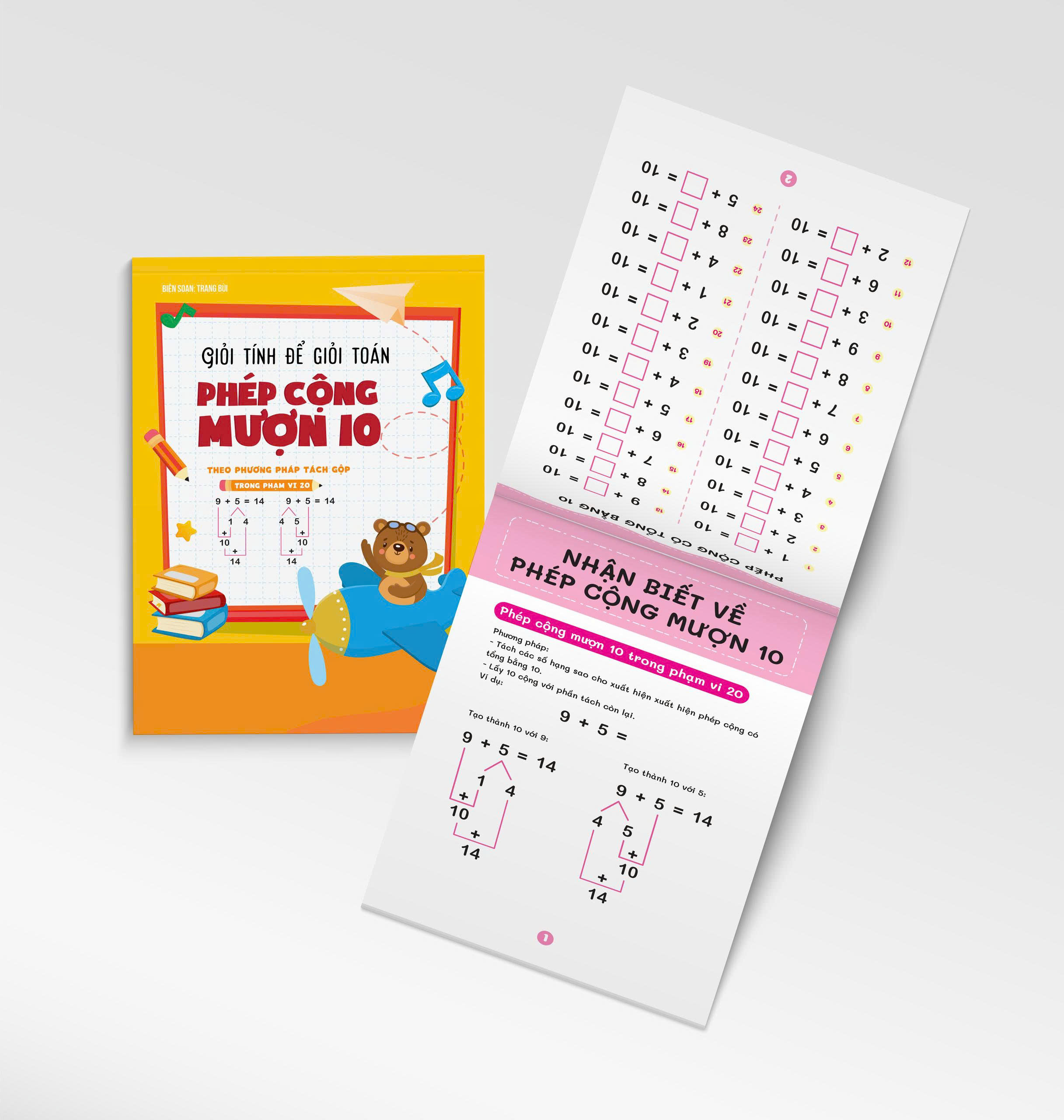 Giỏi Tính Để Giỏi Toán - Phép Cộng Mượn 10 - Ảnh 4