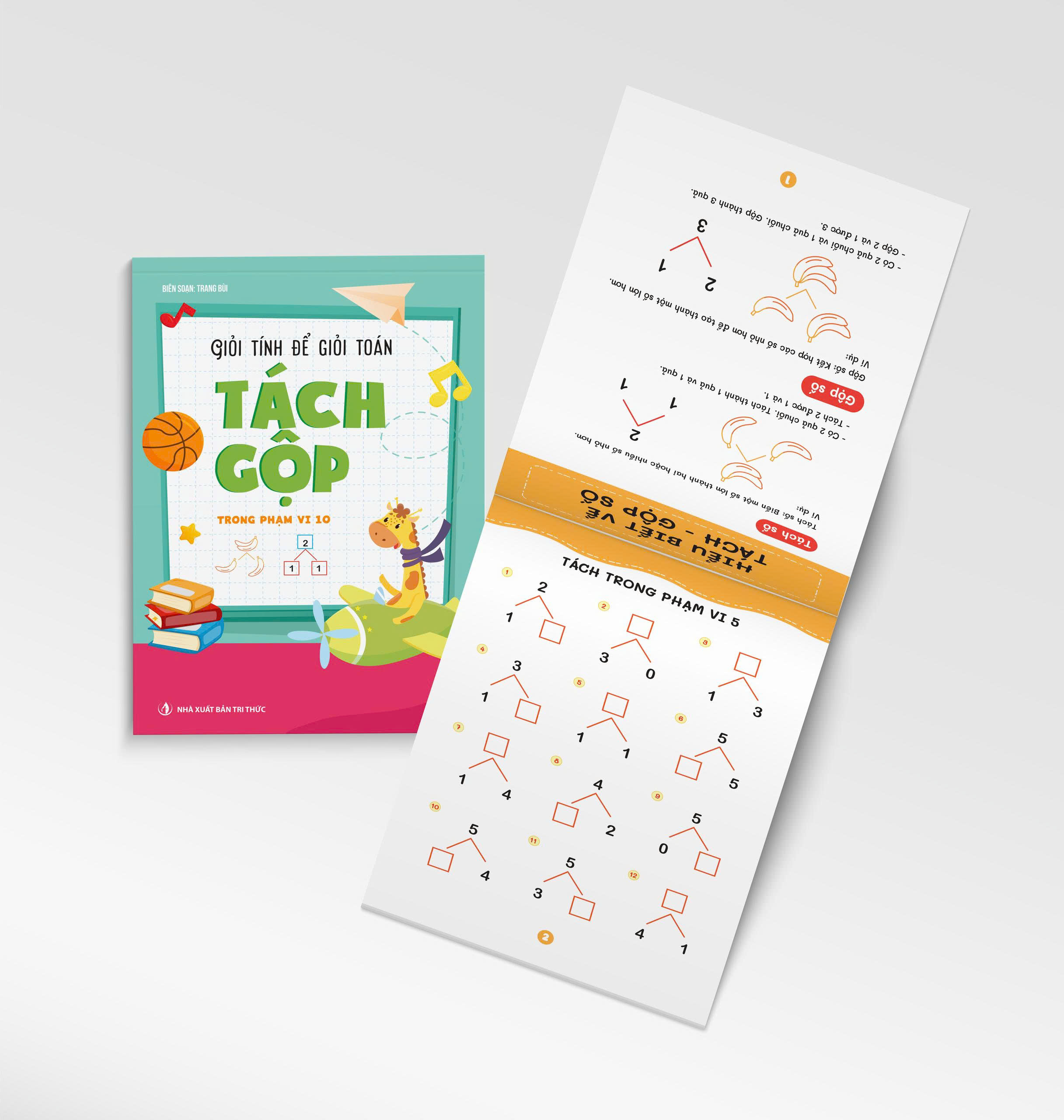 Giỏi Tính Để Giỏi Toán - Tách Gộp Trong Phạm Vi 10 - Ảnh 4