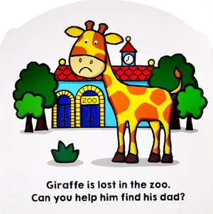 giraffe is lost: an animal search-and-find book - Ảnh 3