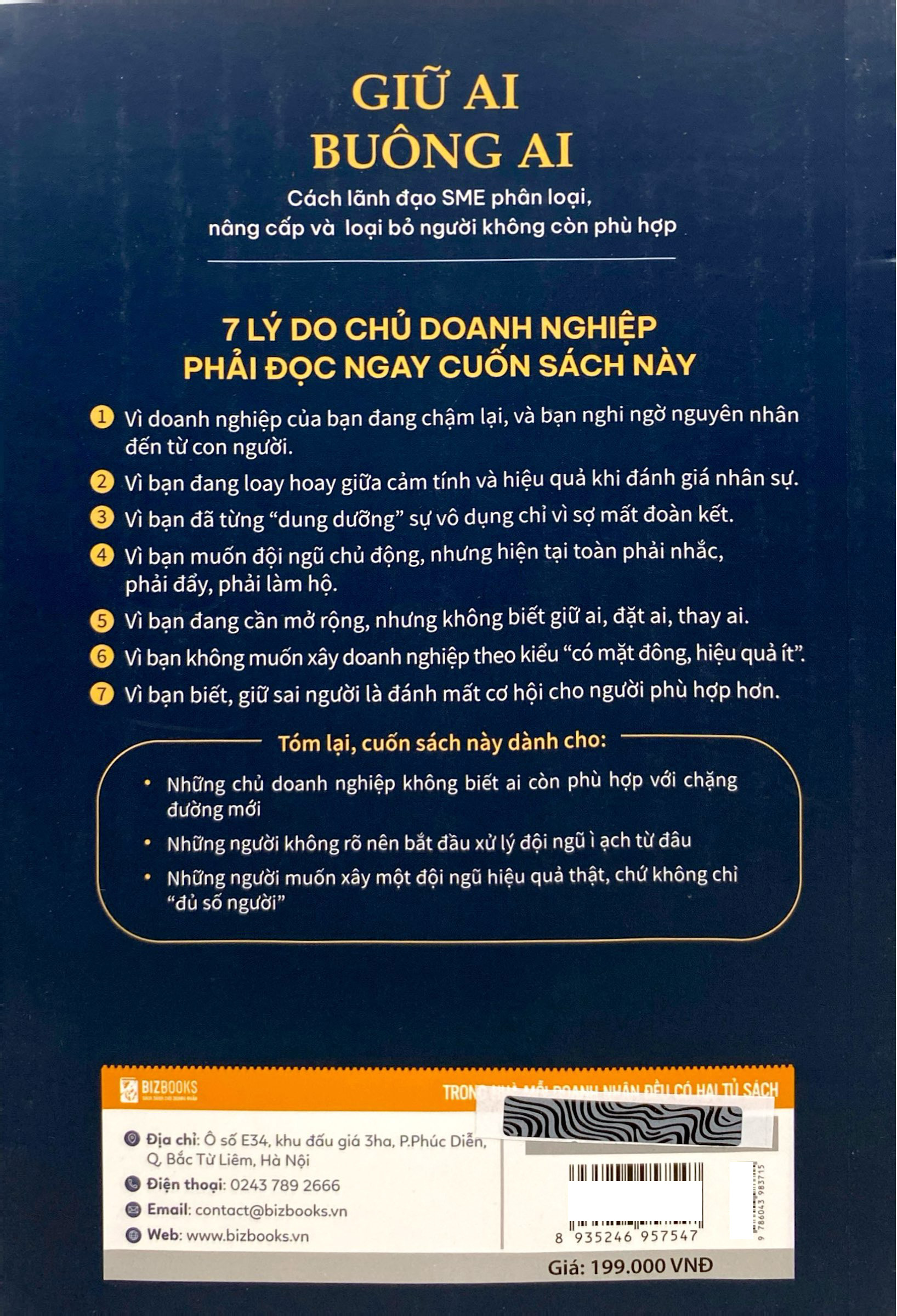 Giữ Ai Buông Ai - Cách Lãnh Đạo SME Phân Loại, Nâng Cấp Và Loại Bỏ Người Không Còn Phù Hợp - Ảnh 6