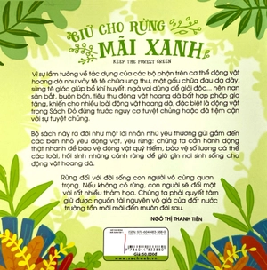 giữ cho rừng mãi xanh - keep the forest green - tập 1 - Ảnh 6
