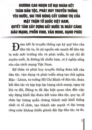 giương cao ngọn cờ đại đoàn kết toàn dân tộc, phát huy truyền thống yêu nước, vai trò nòng cốt chính trị của mặt trận tổ quốc việt nam, quyết tâm xây dựng đất nước ta ngày càng giàu mạnh, phồn vinh, văn minh, hạnh phúc - Ảnh 5