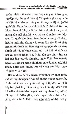 giương cao ngọn cờ đại đoàn kết toàn dân tộc, phát huy truyền thống yêu nước, vai trò nòng cốt chính trị của mặt trận tổ quốc việt nam, quyết tâm xây dựng đất nước ta ngày càng giàu mạnh, phồn vinh, văn minh, hạnh phúc - Ảnh 6