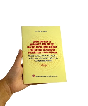 giương cao ngọn cờ đại đoàn kết toàn dân tộc, phát huy truyền thống yêu nước, vai trò nòng cốt chính trị của mặt trận tổ quốc việt nam, quyết tâm xây dựng đất nước ta ngày càng giàu mạnh, phồn vinh, văn minh, hạnh phúc - Ảnh 8