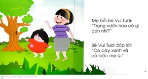 giúp bé đọc và nói tốt hơn - cùng ra vườn hoa (tái bản 2019) - Ảnh 4