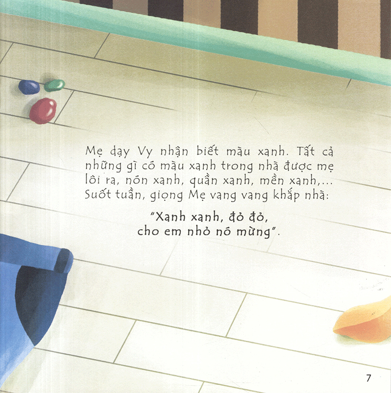 giúp bé làm chủ cảm xúc - bé vy tập tô màu - Ảnh 8