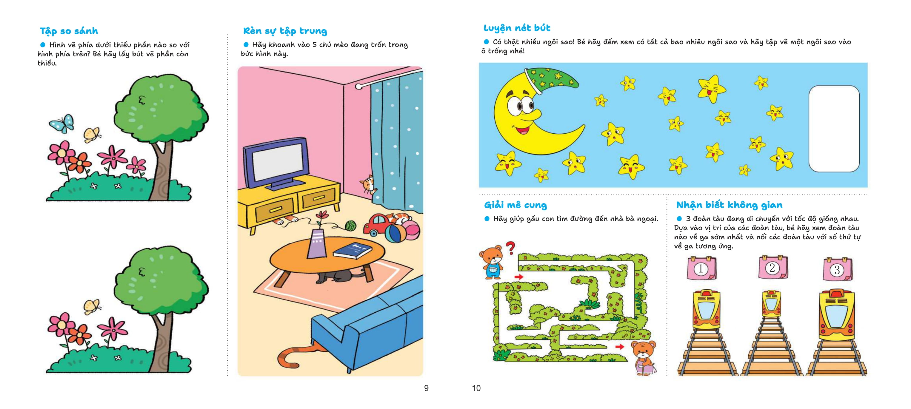 Giúp Bé Rèn Luyện Tư Duy Qua 1600 Câu Đố - Càng Chơi Càng Thông Minh - 3-4 Tuổi - Ảnh 6