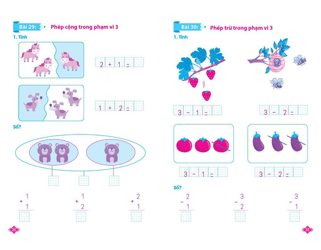 giúp bé tự tin vào lớp 1 - cùng bé học toán - Ảnh 4