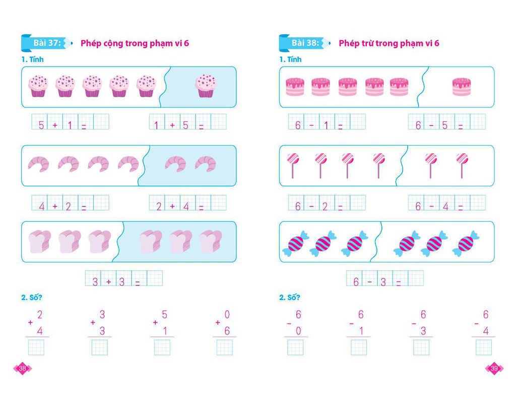 giúp bé tự tin vào lớp 1 - cùng bé học toán - Ảnh 5