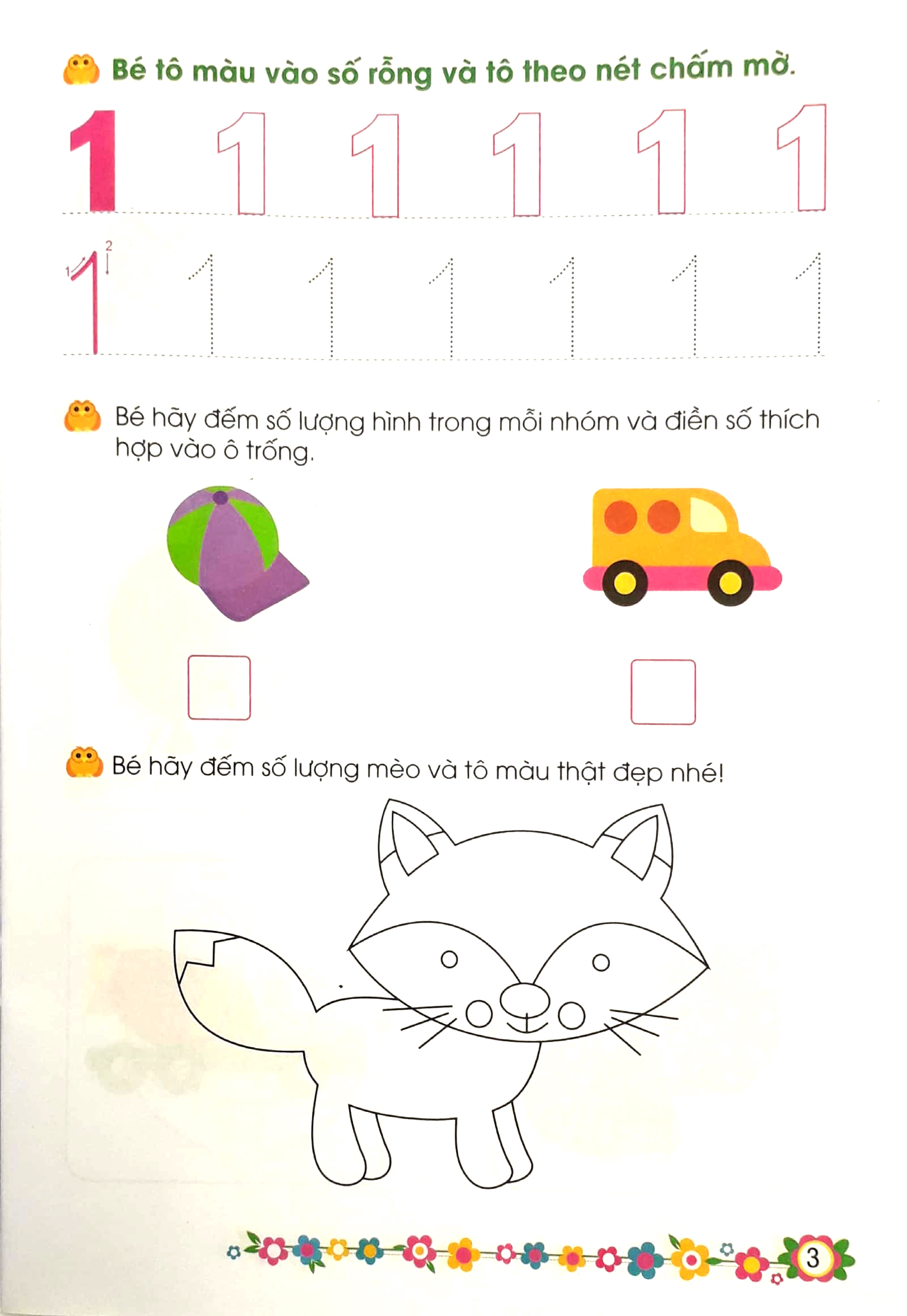 giúp bé vững bước vào lớp 1 - bé làm quen với chữ số (4-5 tuổi) (tái bản 2024) - Ảnh 3
