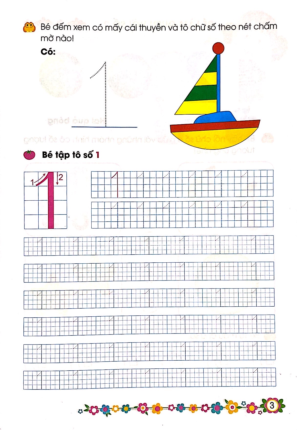 giúp bé vững bước vào lớp 1 - bé làm quen với chữ số (5-6 tuổi) (tái bản 2024) - Ảnh 3