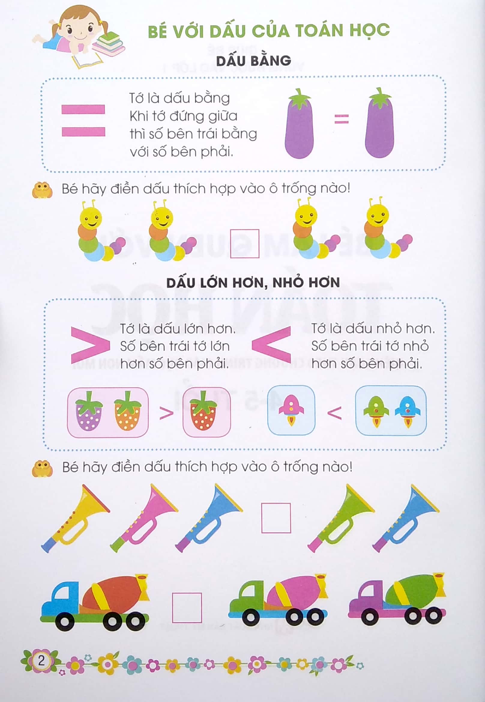 giúp bé vững bước vào lớp 1 - bé làm quen với toán học (4-5 tuổi) (tái bản 2024) - Ảnh 2