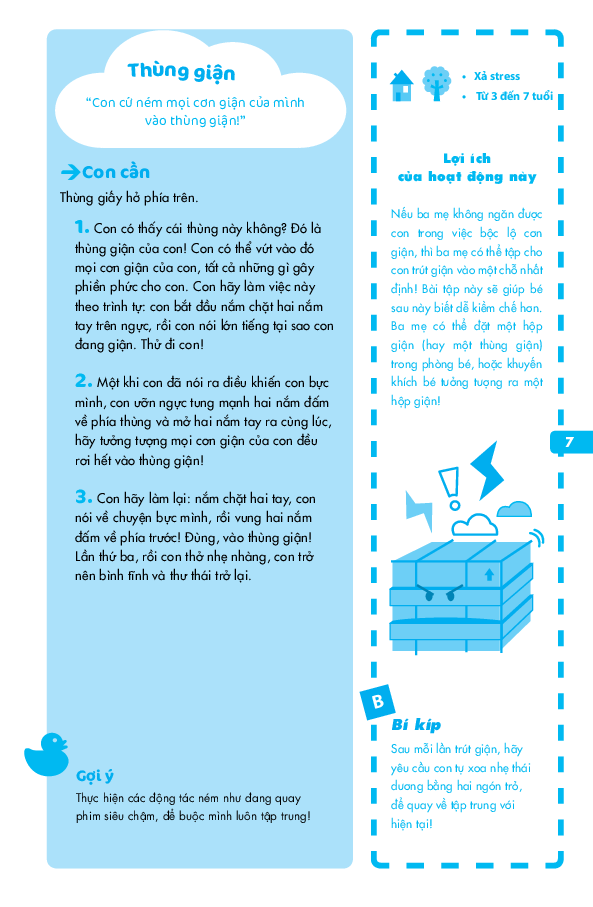 giúp con hạnh phúc - giúp con hạ hỏa - 35 hoạt động dành cho trẻ từ 3 đến 10 tuổi - Ảnh 7