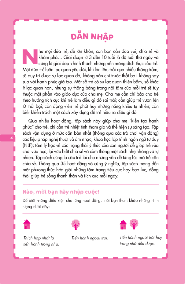 giúp con hạnh phúc - giúp con lạc quan (35 hoạt động dành cho trẻ từ 3 đến 10 tuổi) - Ảnh 4