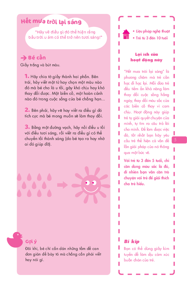 giúp con hạnh phúc - giúp con lạc quan (35 hoạt động dành cho trẻ từ 3 đến 10 tuổi) - Ảnh 5