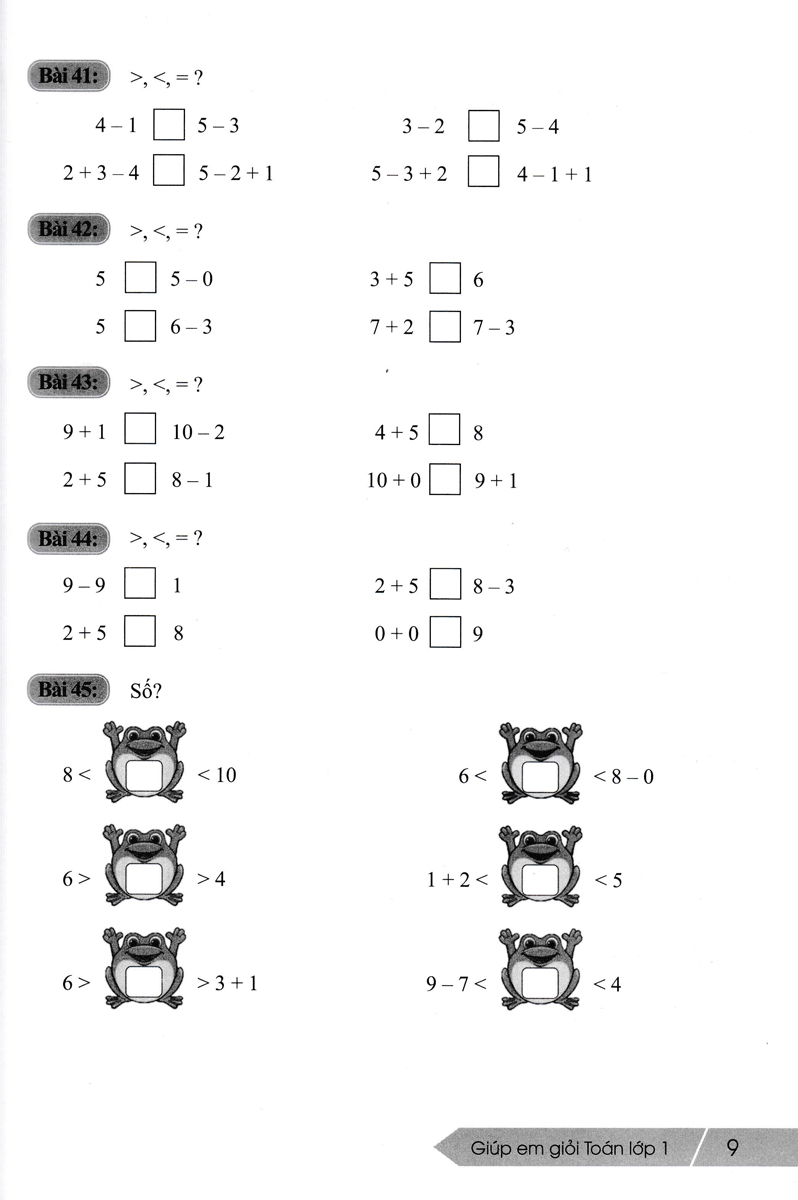 giúp em giỏi toán lớp 1 (biên soạn theo chương trình giáo dục phổ thông mới) - Ảnh 9