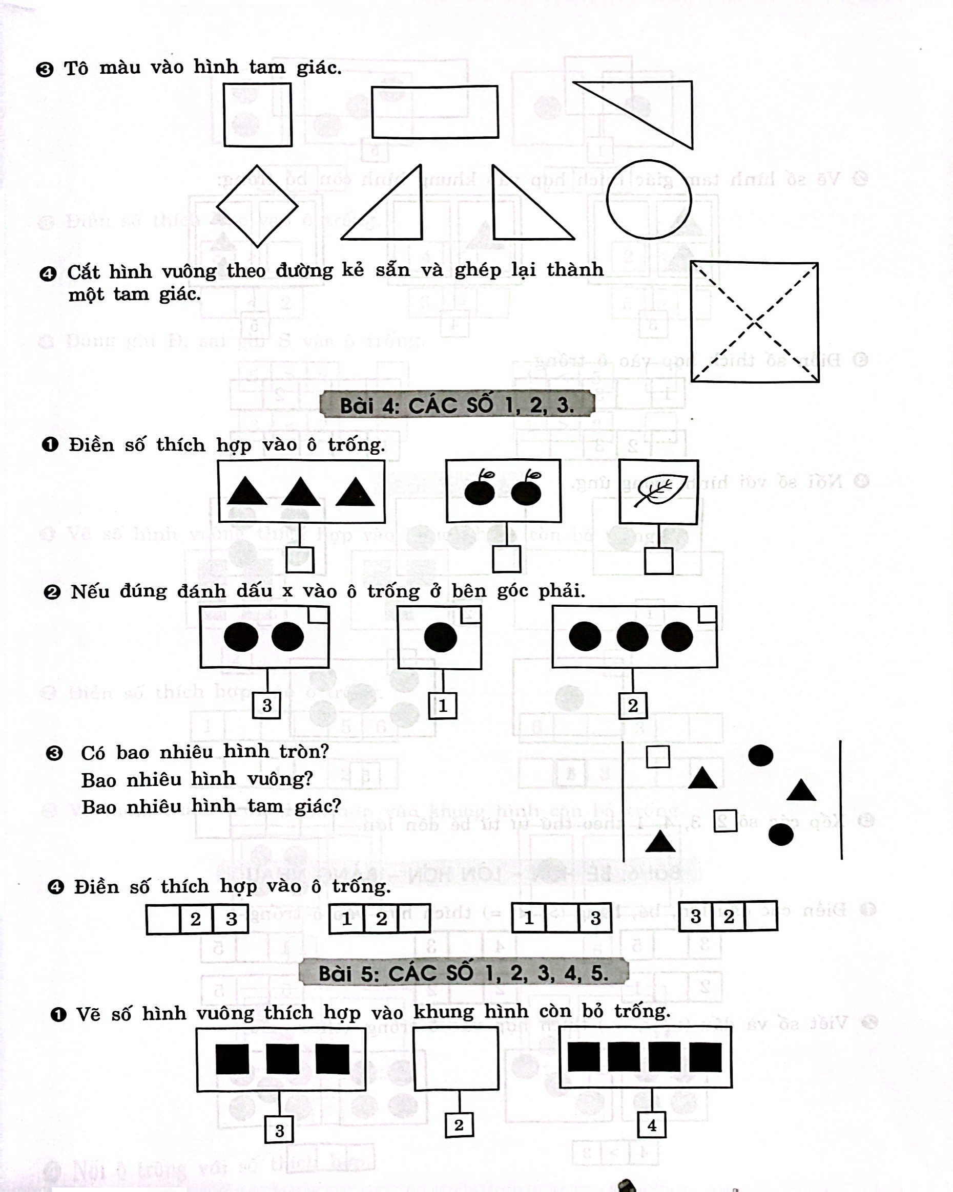 giúp em học giỏi toán 1 (biên soạn theo chương trình giáo dục phổ thông mới) - Ảnh 6