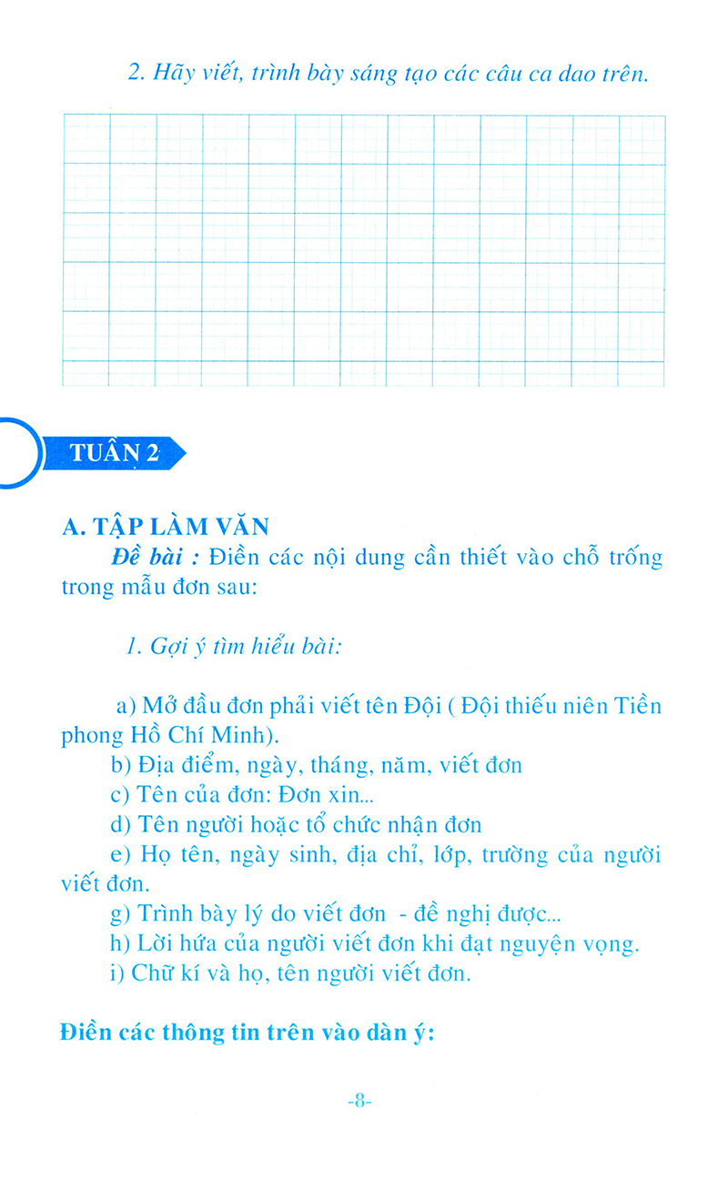 giúp em học tốt tập làm văn và luyện viết chữ đẹp lớp 3 - tập 1 - Ảnh 6