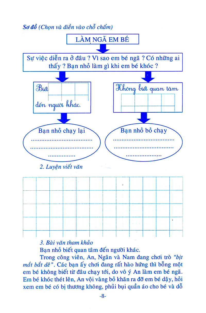 giúp em học tốt tập làm văn và luyện viết chữ đẹp lớp 4 (tập 1) - Ảnh 6
