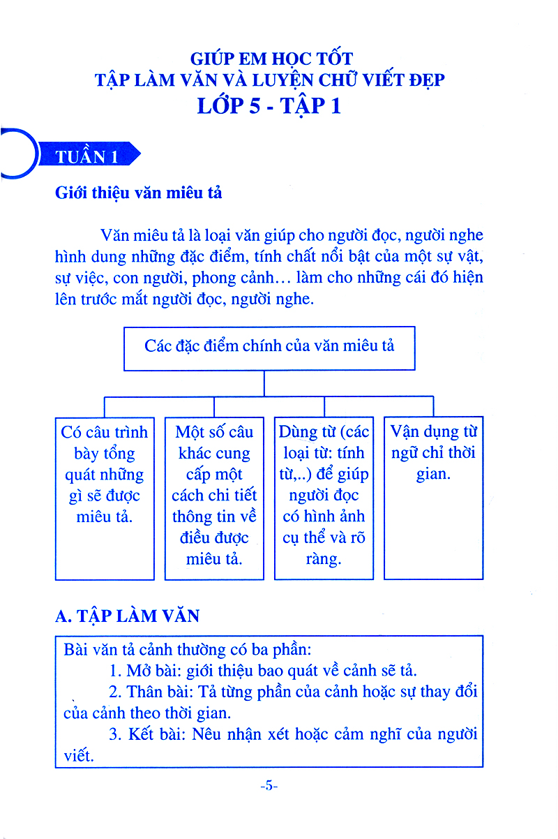 giúp em học tốt tập làm văn và luyện viết chữ đẹp lớp 5 (tập 1) - Ảnh 3