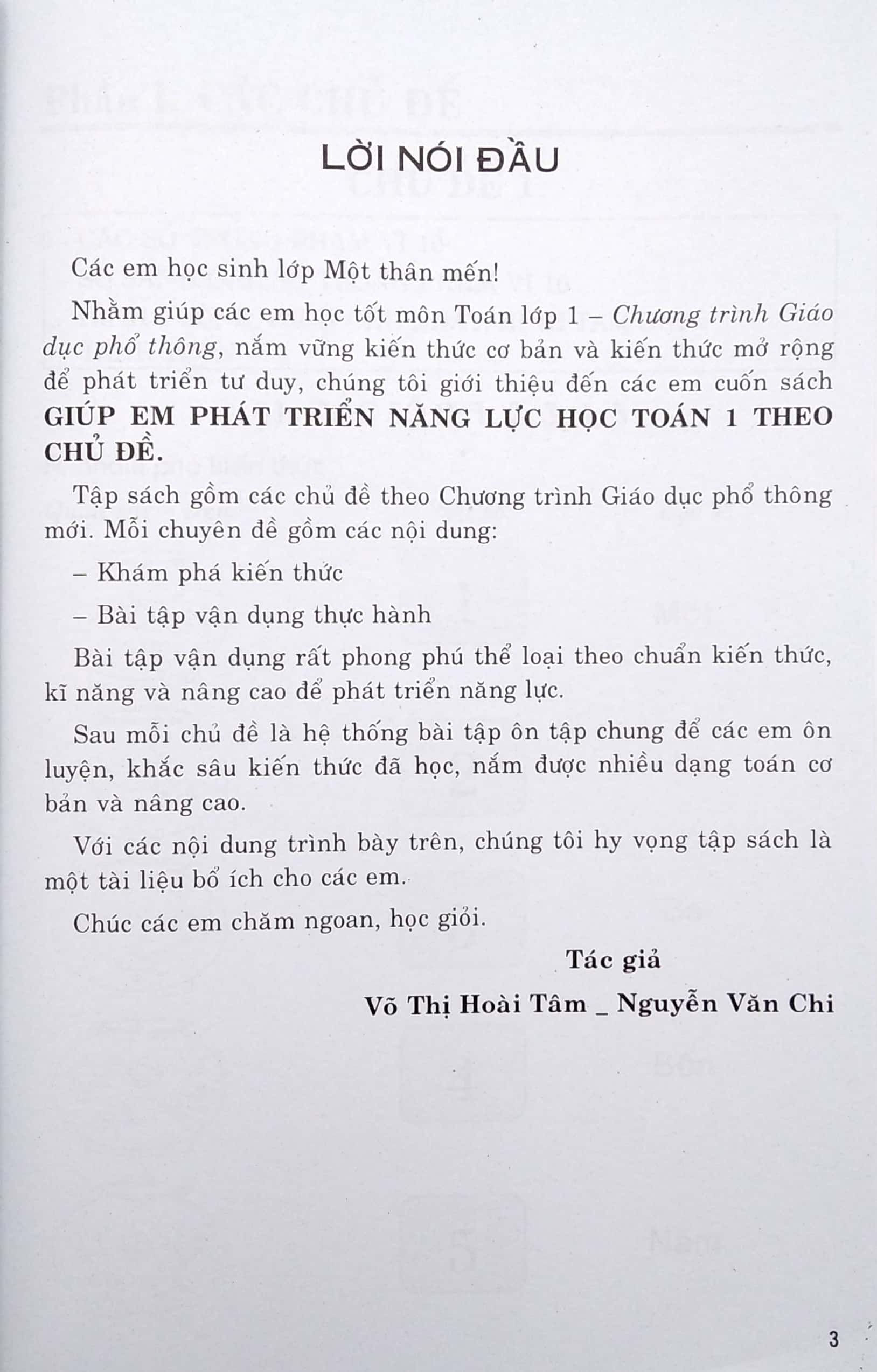 giúp em phát triển năng lực học toán 1 theo chủ đề - Ảnh 4