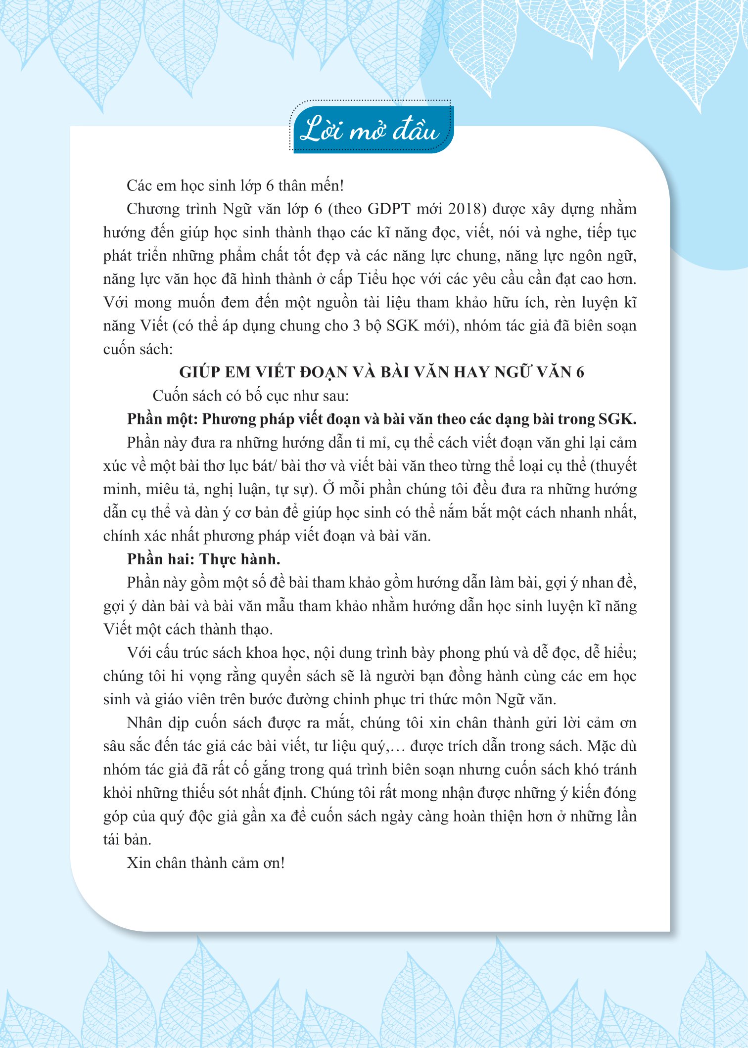 giúp em viết đoạn và bài văn hay ngữ văn 6 - Ảnh 5