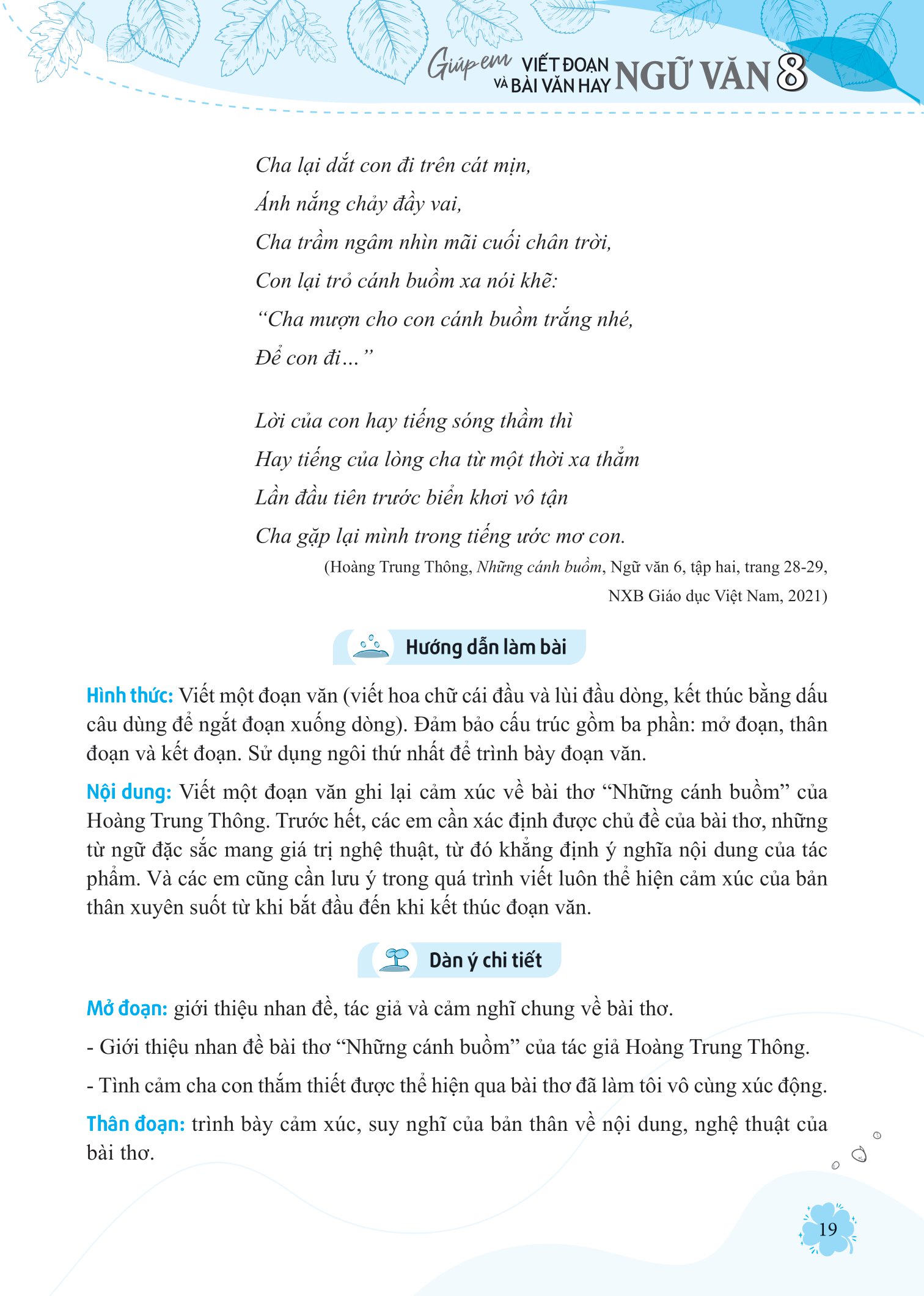 giúp em viết đoạn và bài văn hay ngữ văn 8 - Ảnh 15