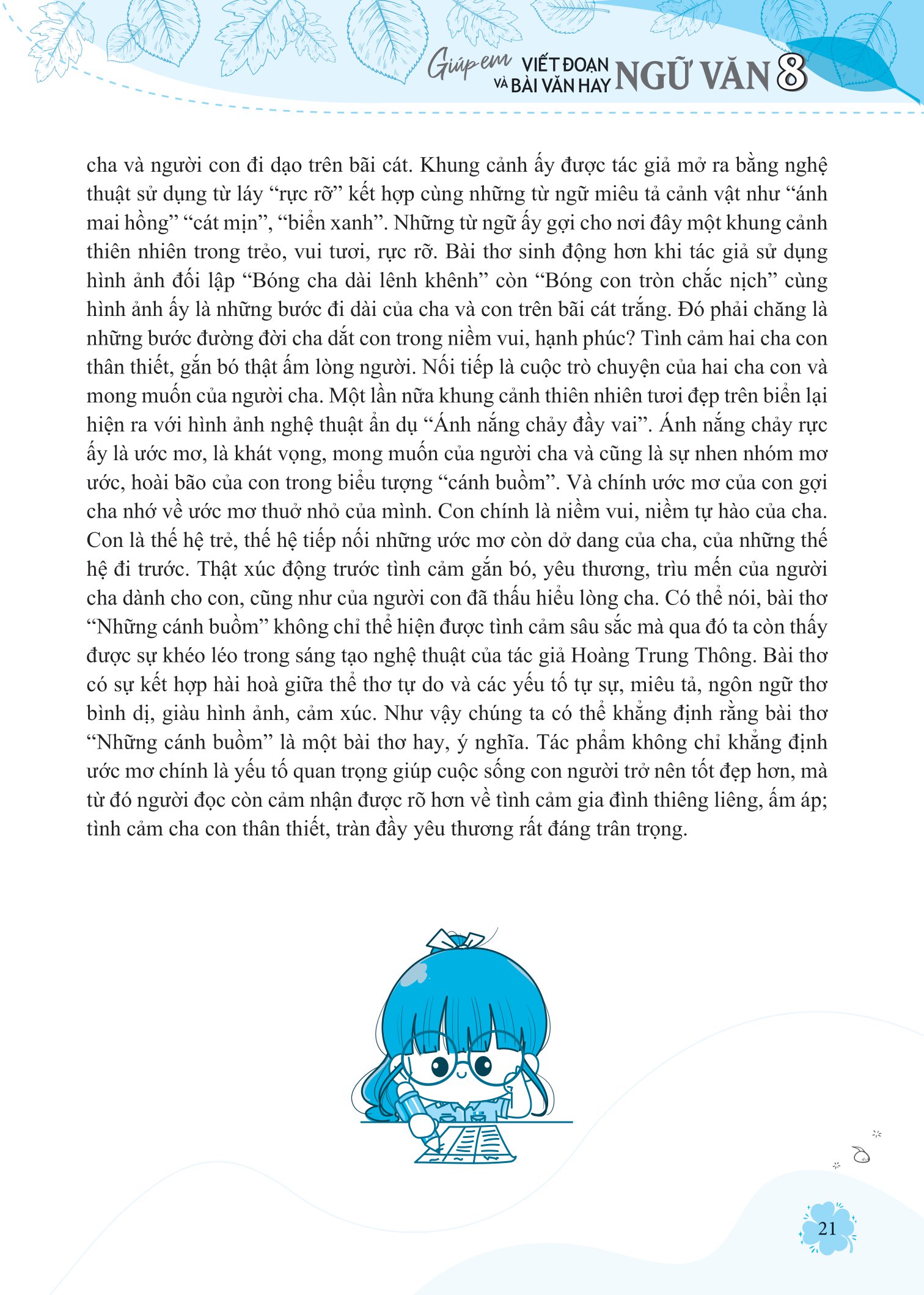 giúp em viết đoạn và bài văn hay ngữ văn 8 - Ảnh 17