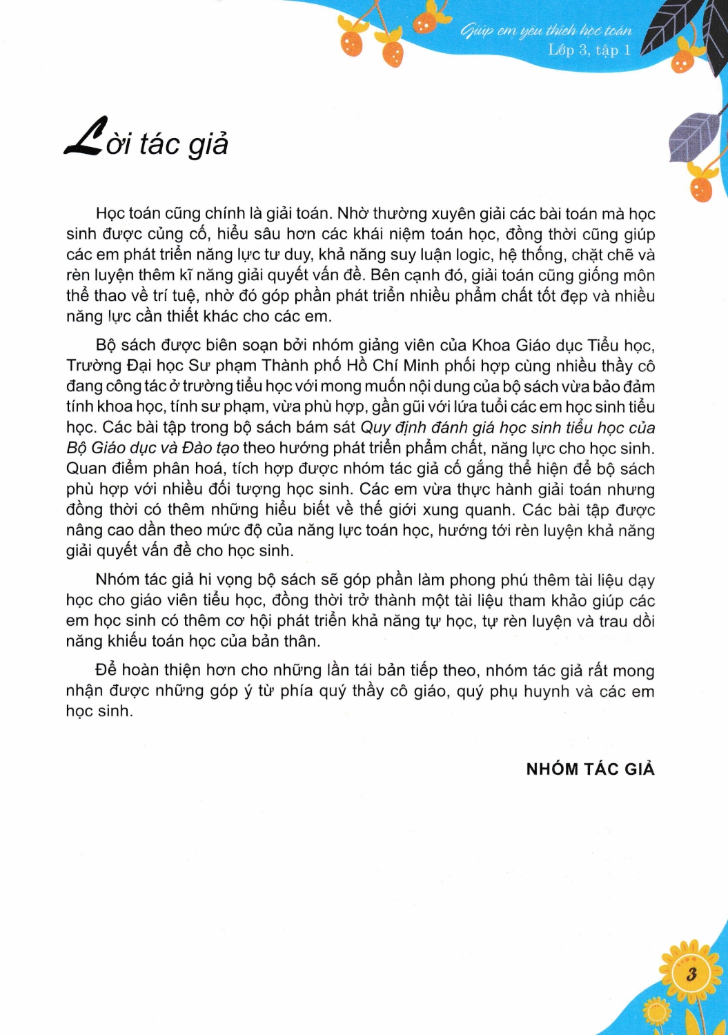 giúp em yêu thích học toán - lớp 3 - tập 1 - Ảnh 4