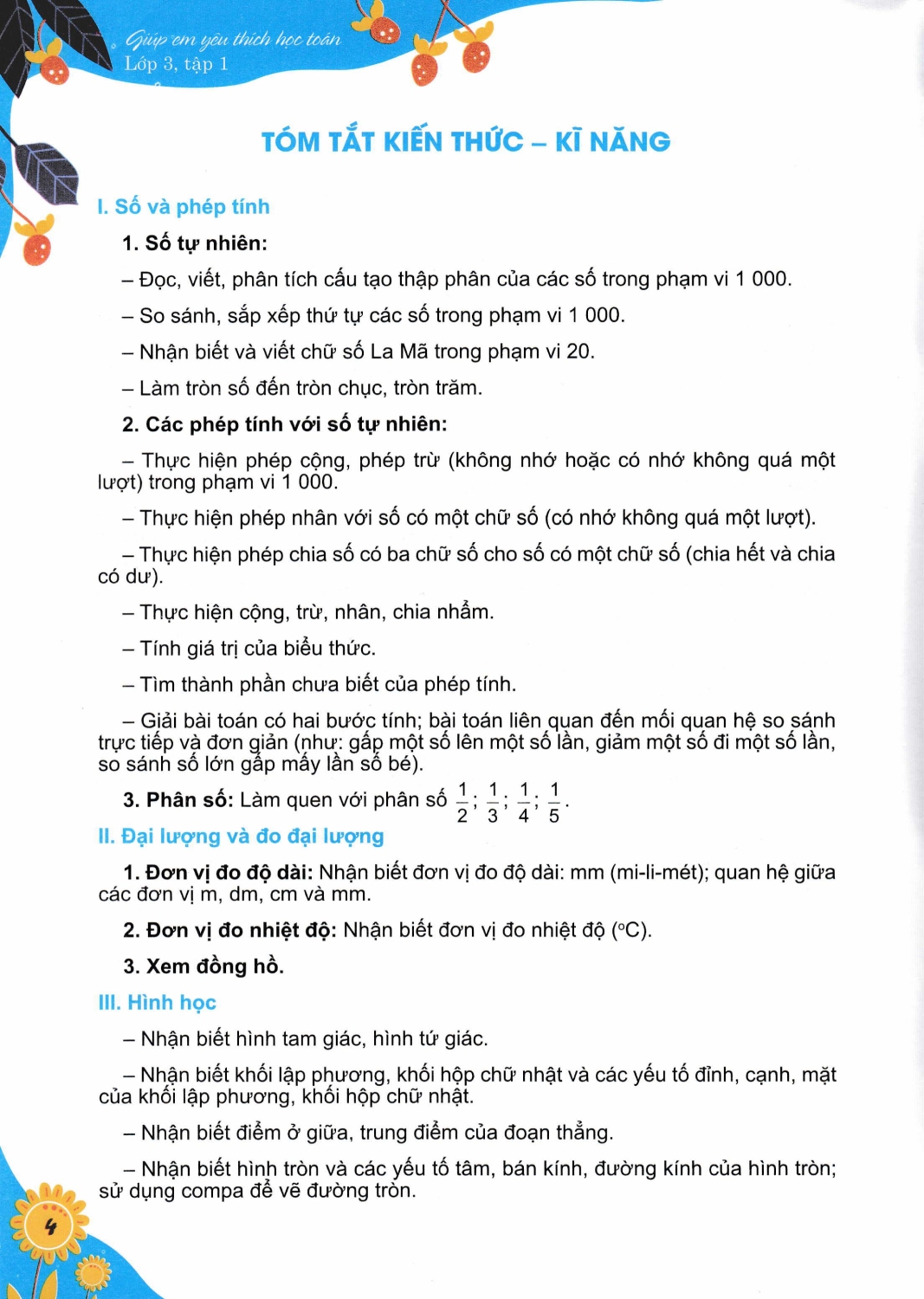 giúp em yêu thích học toán - lớp 3 - tập 1 - Ảnh 5