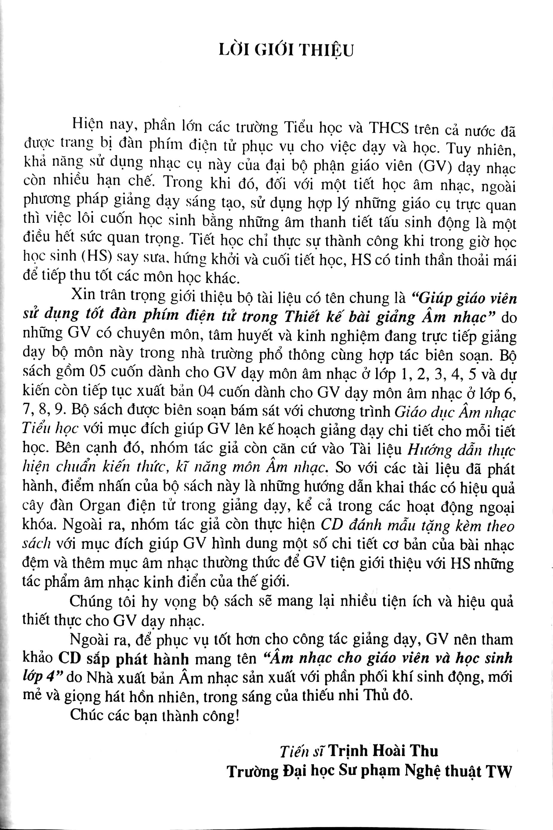 giúp giáo viên sử dụng tốt đàn phím điện tử trong thiết kế bài giảng - lớp 4 - Ảnh 4