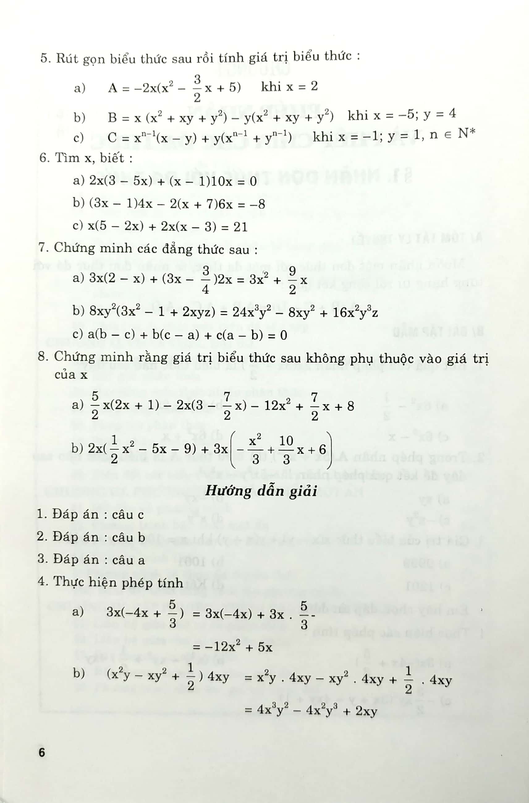 giúp học giỏi đại số 8 - Ảnh 6