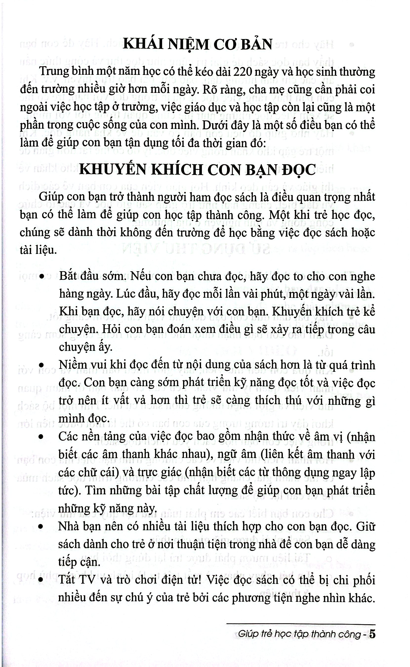 Giúp Trẻ Học Tập Thành Công - Ảnh 5