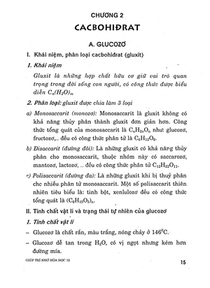 giúp trí nhớ hóa học 12 - Ảnh 14