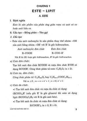 giúp trí nhớ hóa học 12 - Ảnh 4